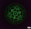 Artwork Magia Nera Cercle avec symboles mystiques en vert