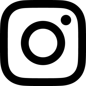 Instagram Glyph logo black